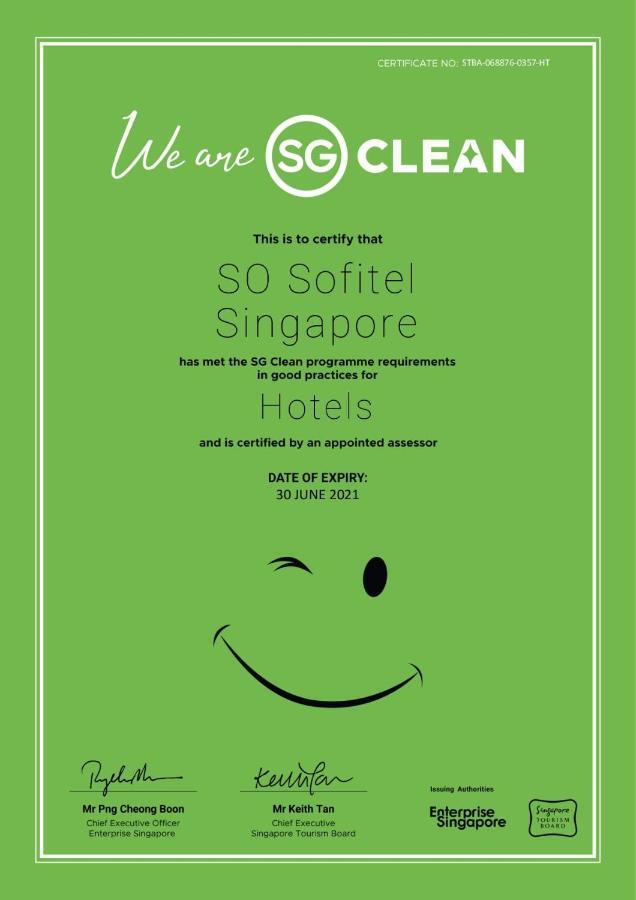 So Sofitel Singapur Exterior foto